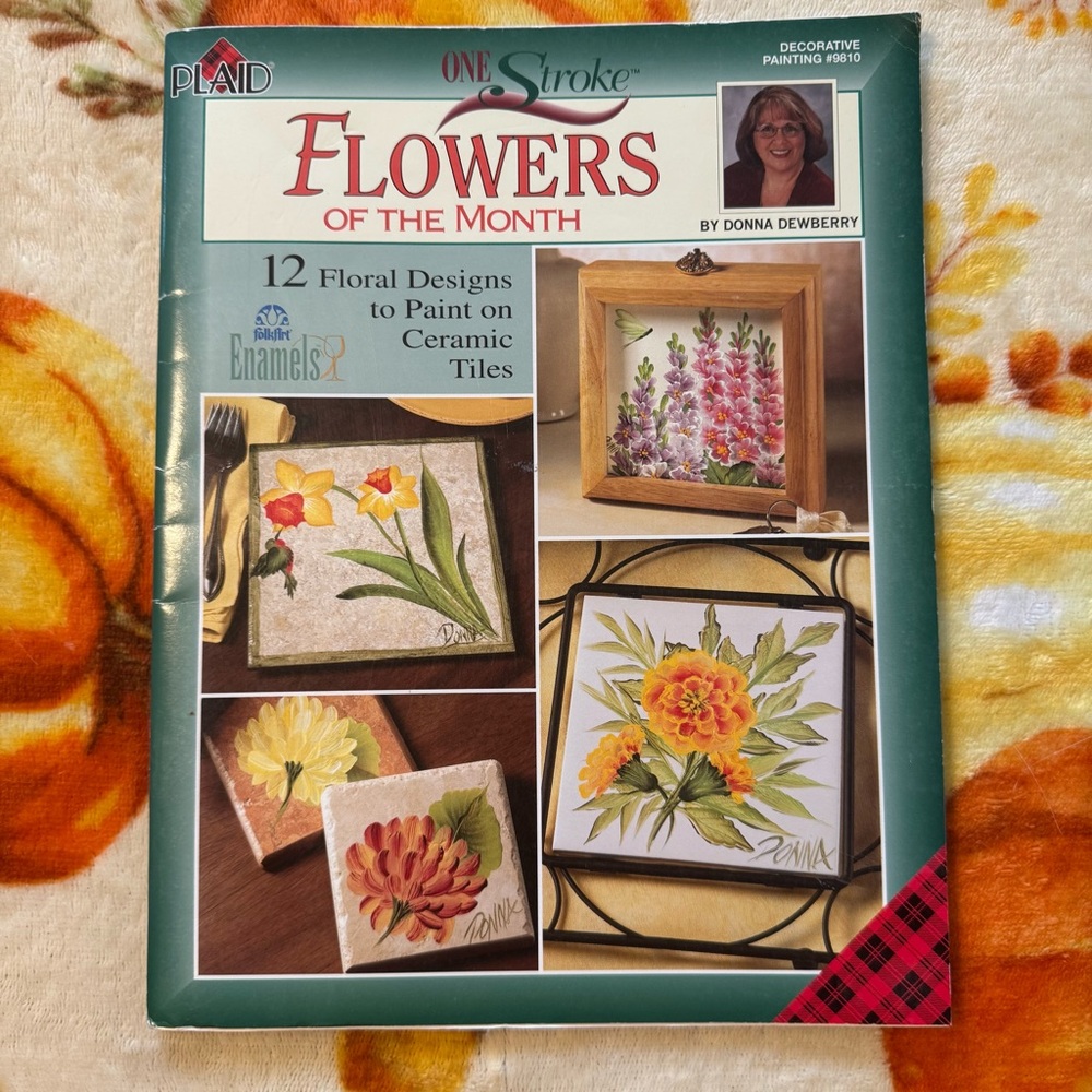 VTG One‎ Stroke Flowers of the Month Painting Kit #9810